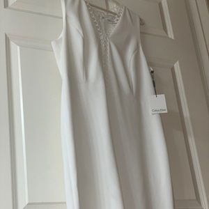 WHT Calvin Klein Dress NWT sz 14
